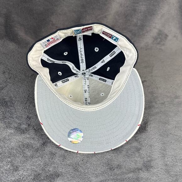 VINTAGE Y2K NEW ERA BOSTON RED SOX 5950 7-1/4 - Picture 6 of 8